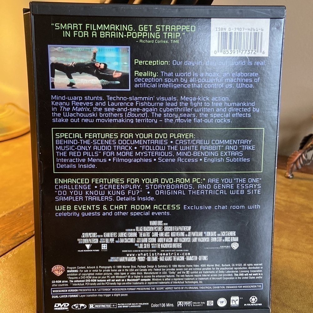 Matrix DVD - Picture 4 of 12